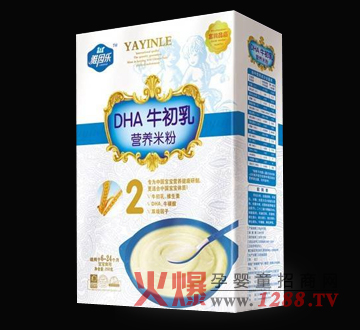 雅因樂DHA牛初乳營養(yǎng)米粉