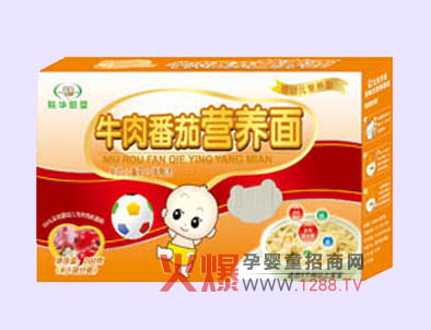 聯(lián)華麗嬰牛肉番茄營(yíng)養(yǎng)面健康美味