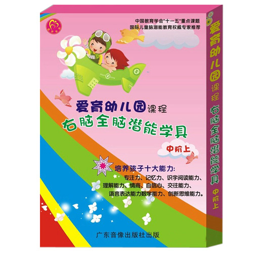 愛育幼童幼兒園中班上學期右腦全腦開發(fā)教學具