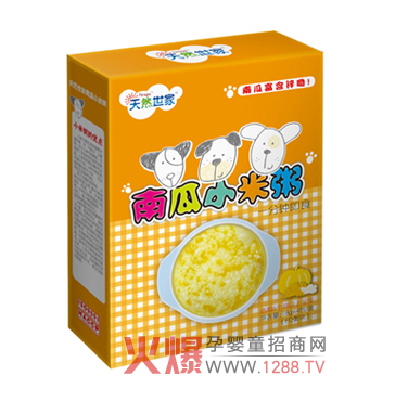 天然世家南瓜小米粥營養(yǎng)介紹