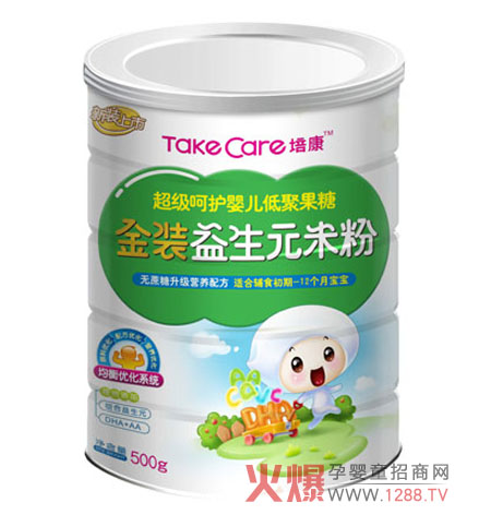 培康金裝益生元米粉專為嬰幼兒打造