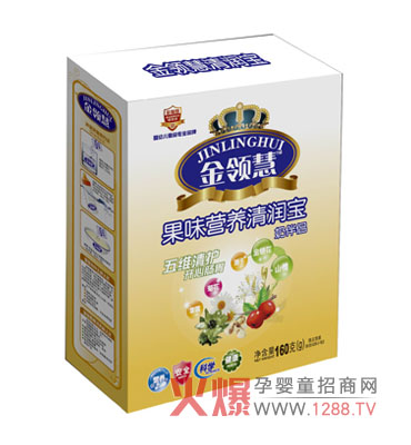 金領(lǐng)慧果味清潤寶多種免疫因子呵護寶寶健康