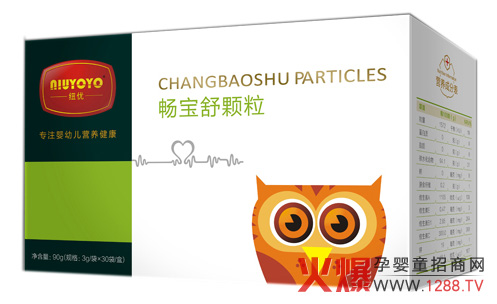 紐優(yōu)暢寶舒顆粒 寶寶健胃消食好幫手