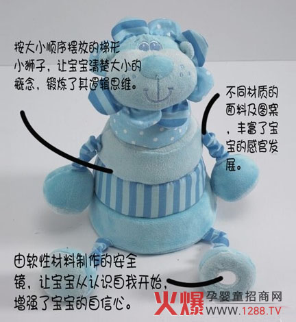 宜寶ibb聚智積木玩具 給寶寶更多的發(fā)展空間
