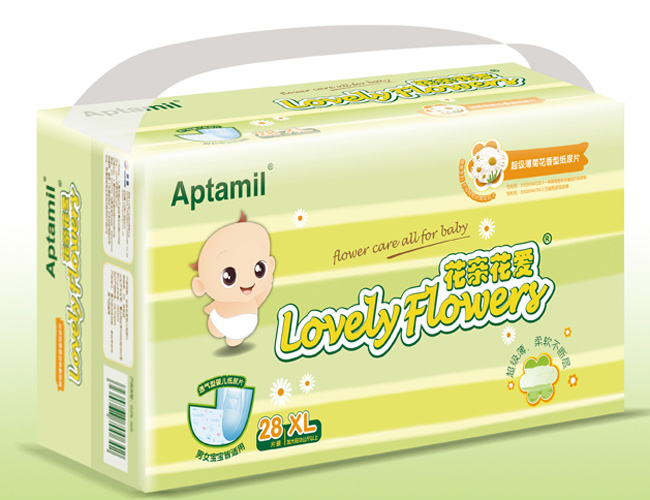 Aptamil嬰幼兒菊花紙尿片28片XL碼