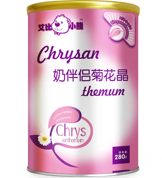 艾比小熊奶伴侶菊花晶聽裝