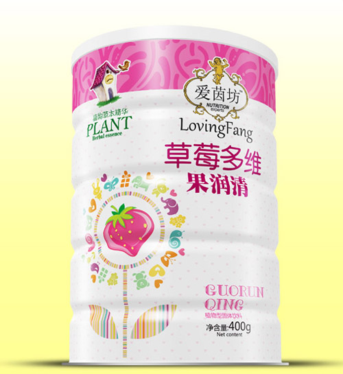 愛茵坊草莓多維果潤清鐵聽