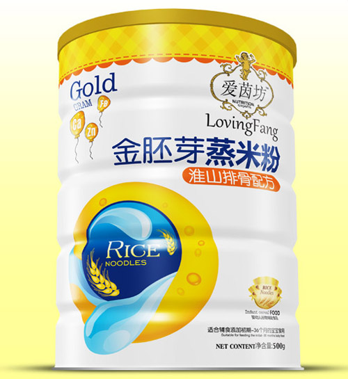 愛茵坊淮山排骨金胚芽蒸米粉鐵聽