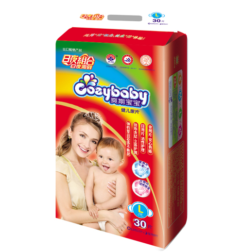 爽期寶寶健兒尿片L碼