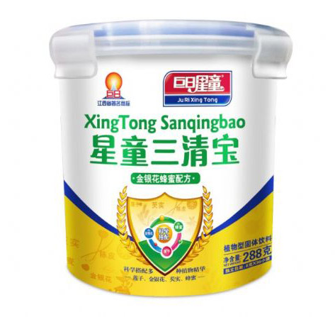 巨日星童三清寶金銀花蜂蜜配方營養(yǎng)米粉