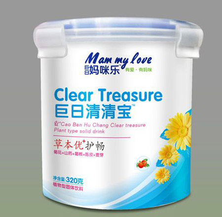 巨日媽咪樂護暢型清清寶固體飲料