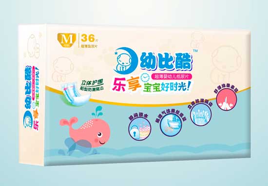  幼比酷紙尿片中包M-36片