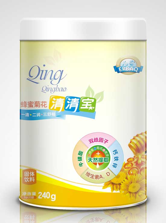  兒葆蜂蜜菊花清清寶