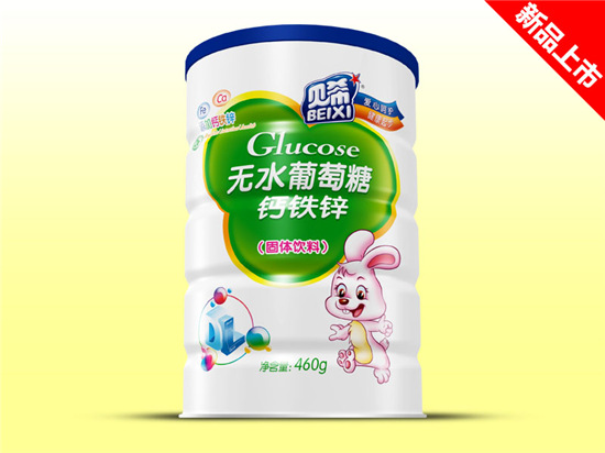 貝希無水葡萄糖鐵聽-鈣鐵鋅配方