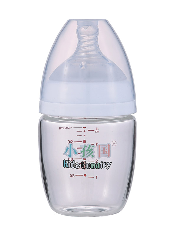 小孩國(guó)初生寬口玻璃奶瓶120ML