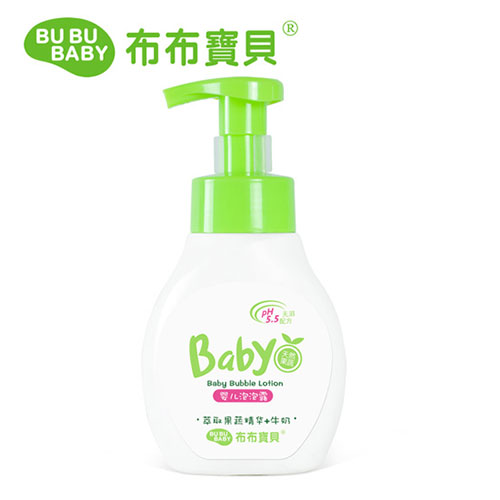 布布寶貝嬰兒果蔬洗發(fā)沐浴泡泡露320ml