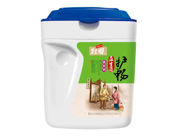  牡愛(ài)益生菌護(hù)暢米粉-鐵鋅鈣 桶裝