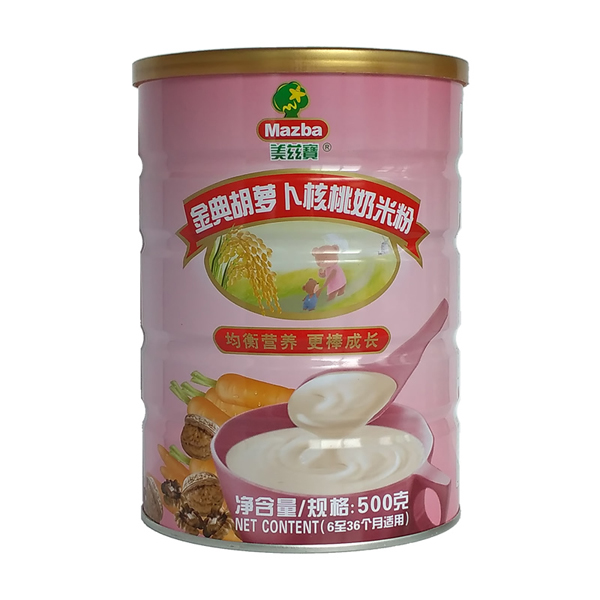 美茲寶金典胡蘿卜核桃奶米粉500g.jpg