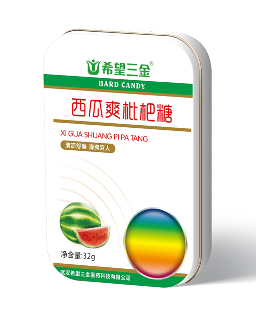    希望三金西瓜爽枇杷糖