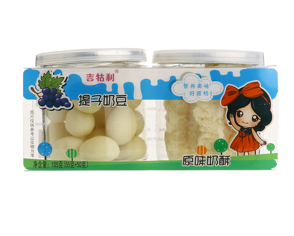  吉牯利提子奶豆、原味奶酥
