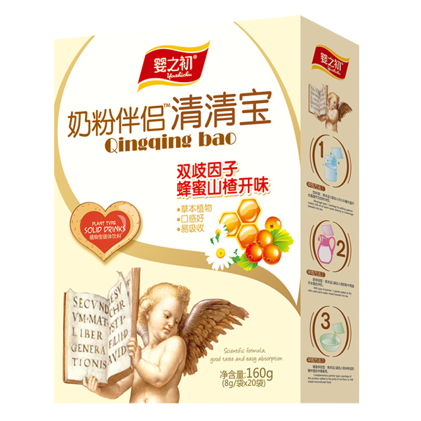 嬰之初奶粉伴侶清清寶-雙歧因子蜂蜜山楂開味160g.jpg