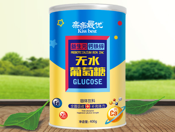   親親最優(yōu)益生元鈣鐵鋅無水葡萄糖-罐裝