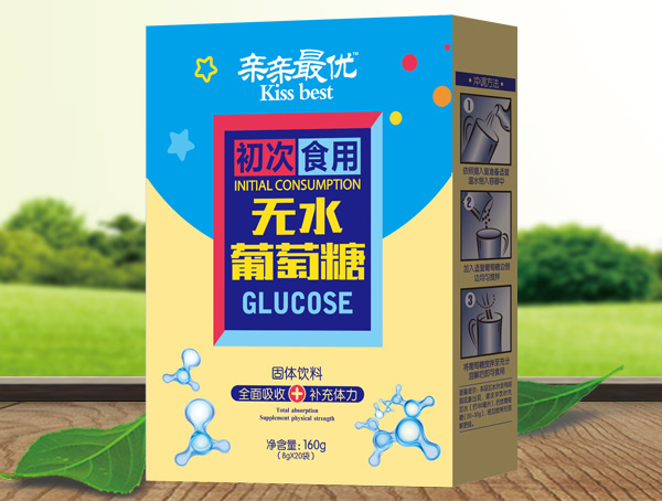   親親最優(yōu)初次食用無水葡萄糖-盒裝