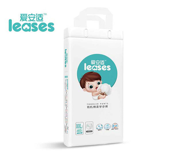 愛(ài)安適有機(jī)棉柔學(xué)步褲XXL