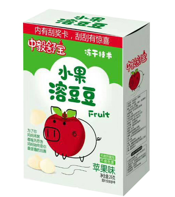   中毅舒寶水果溶豆豆-蘋果味