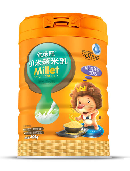   優(yōu)諾冠乳清多維加鈣小米蒸米乳