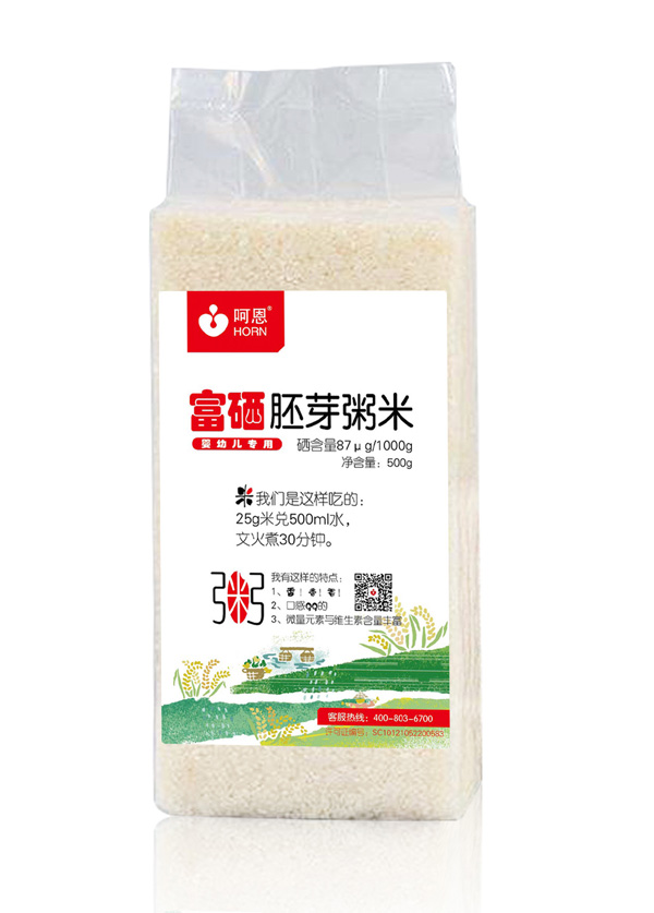   呵恩富硒胚芽粥米
