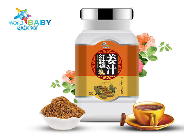  環(huán)球寶貝姜汁紅糖