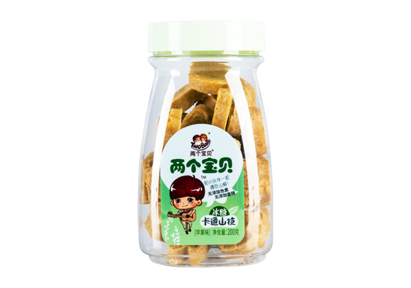 兩個(gè)寶貝冰糖卡通山楂蘋果味