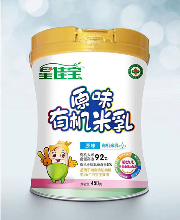  星佳寶原味有機(jī)米乳