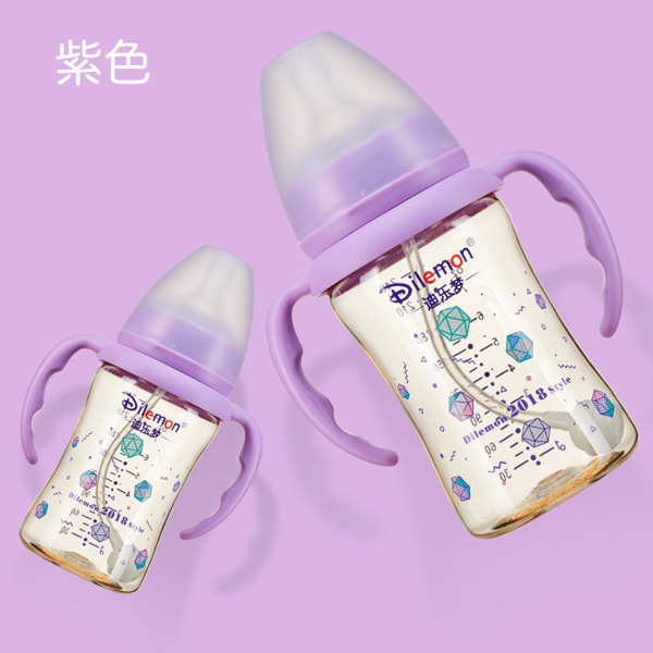  迪樂夢(mèng)PPSU奶瓶5A02紫色