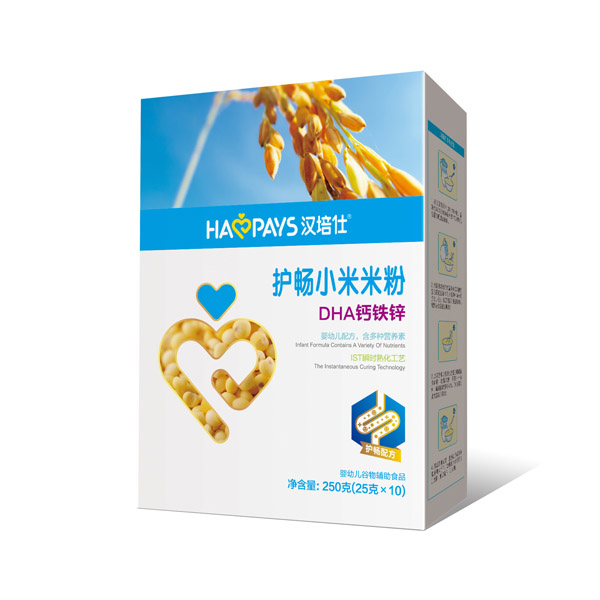  漢培仕護(hù)暢小米米粉-DHA鐵鋅鈣盒裝