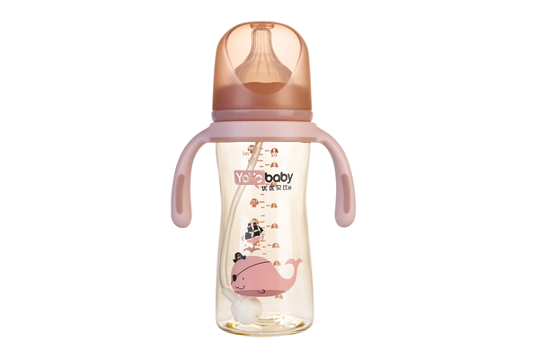 優(yōu)優(yōu)貝比 260ml 寬口PPSU帶手柄自動(dòng)吸奶瓶