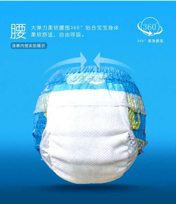  媽咪艾無憂游泳紙尿褲5