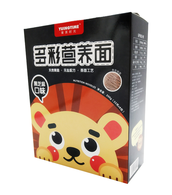 育英時(shí)光多彩營養(yǎng)面 黑芝麻口味