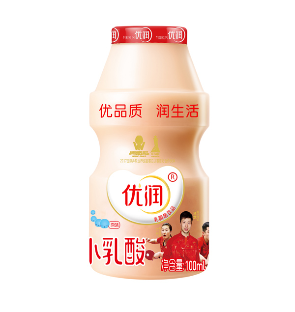 優(yōu)潤(rùn)乳酸菌飲品 100ml 小乳酸 瓶標(biāo)_1.jpg