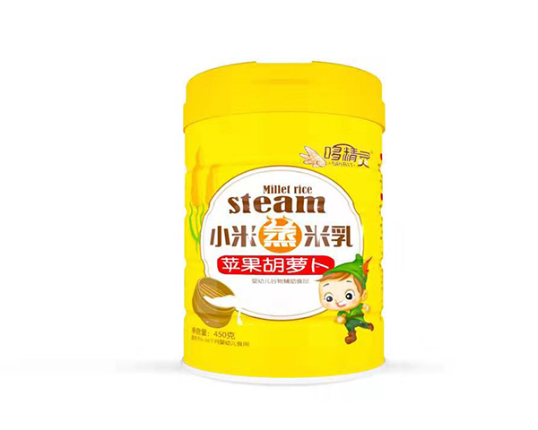 哆精靈小米蒸米乳-蘋果胡蘿卜