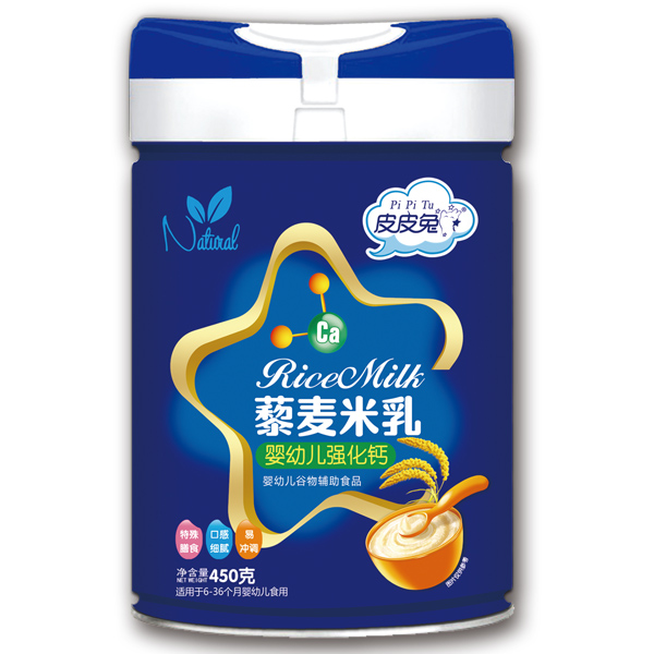 皮皮兔藜麥米乳-嬰幼兒強(qiáng)化鈣450g
