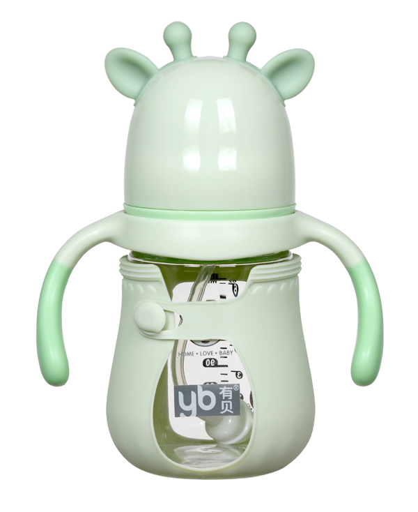 有貝玻璃奶瓶4080 綠色