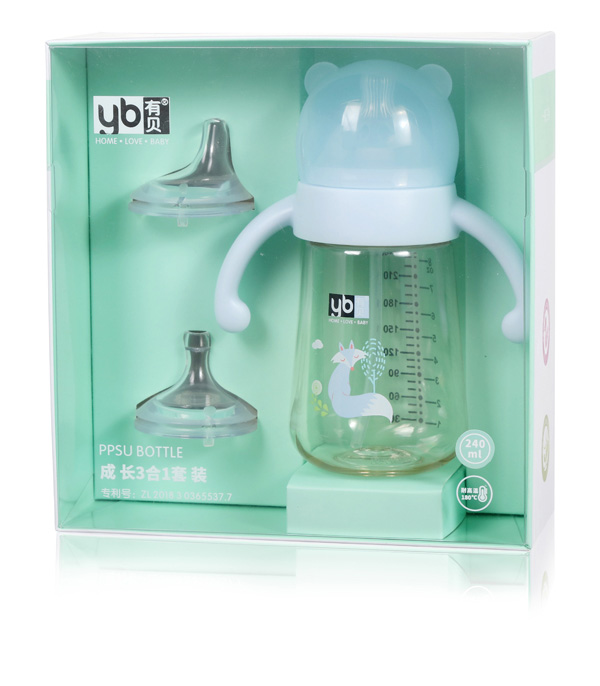 有貝成長(zhǎng)3合1套裝 240ml