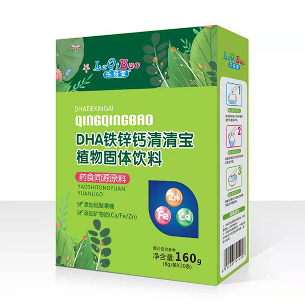  樂奇寶清清寶盒裝 DHA鐵鋅鈣