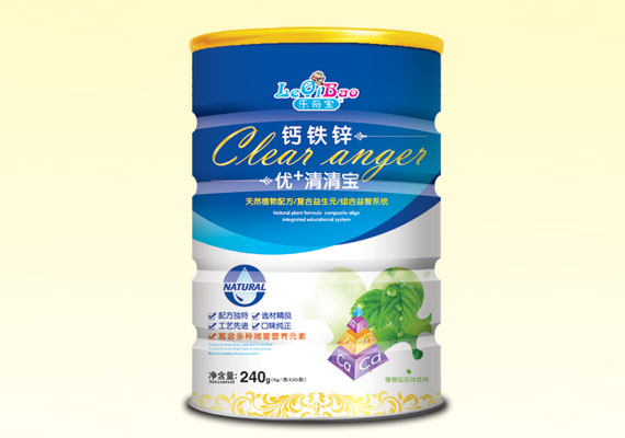  樂奇寶優(yōu)+清清寶240g 鈣鐵鋅