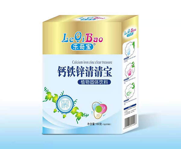  樂奇寶清清寶盒裝160g 鈣鐵鋅