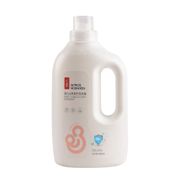   七季嬰兒山茶柔護洗衣液