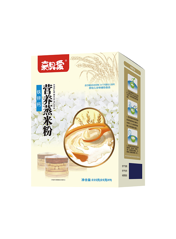  嘉唄噯營養(yǎng)蒸米粉盒裝 鐵鋅鈣