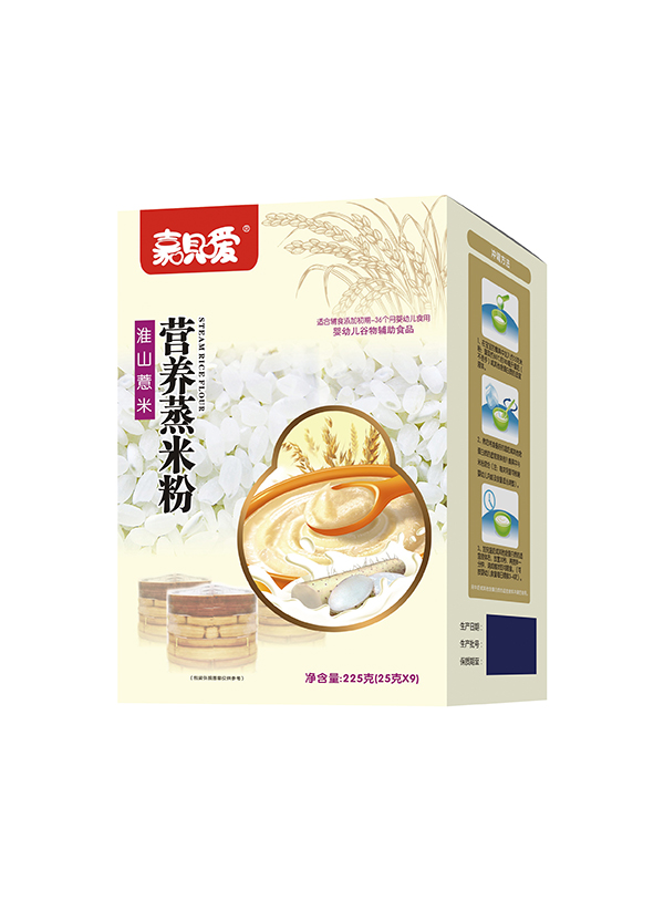  嘉唄噯營養(yǎng)蒸米粉盒裝 淮山薏米